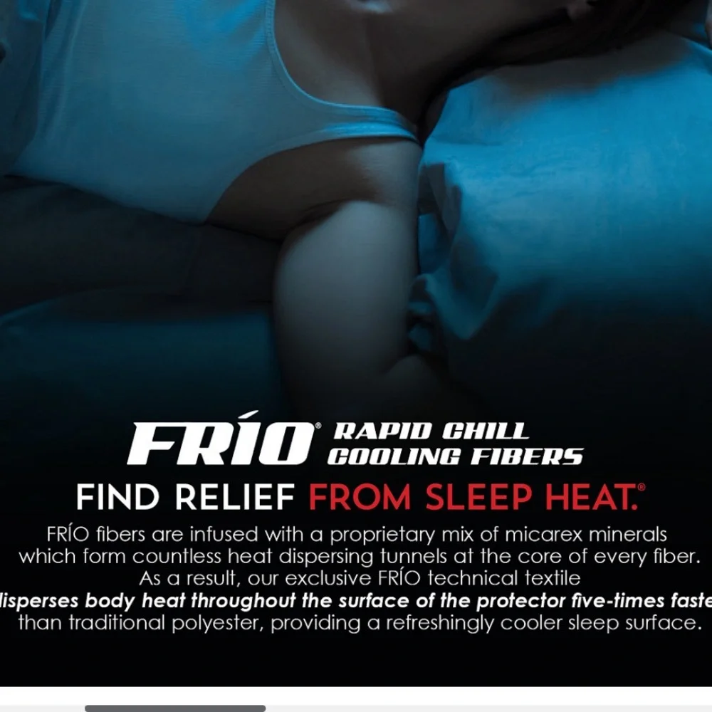 PureCare 5 -Side FRIO Mattress Protector - California King